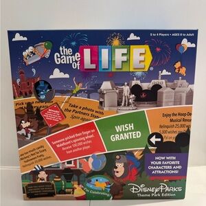 Disney Game of Life Theme Park Edition - Multicolor